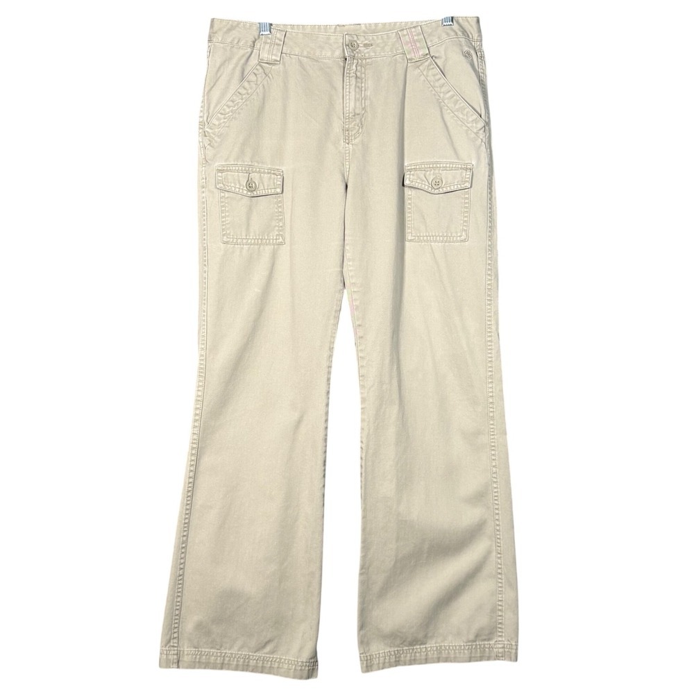 The North Face A5 Series Khaki Gray Cargo Cotton Pants Womens 12
